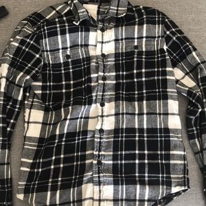 Men’s long sleeve plaid shirt